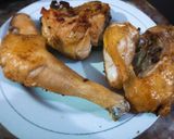 Hình bước làm 1 của món 😋Gà không lối thoát ngày mưa 🌧🌧🌧
