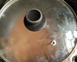 A picture of step 7 of Palak kofta curry.
