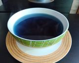 Foto langkah ke 2 dari resep Cendol Beras Bunga Telang.