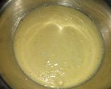 A picture of step 1 of Moong daal cheela.