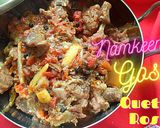 A picture of step 7 of Namkeen gosht | Quetta Rosh.