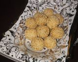 Foto langkah ke 4 dari resep Onde-Onde Wijen isi Kacang Hijau 💚.