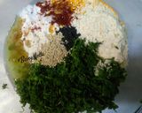A picture of step 2 of Karela-Kothmari Namkeen.