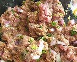 A picture of step 1 of Baked Meatballs.