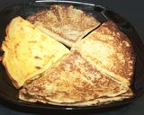 A picture of step 3 of Crepes.