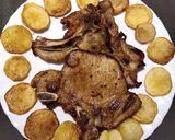 A picture of step 2 of Pork Chop.