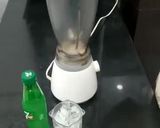 A picture of step 1 of Mint margarita.