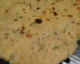 A picture of step 6 of Baisan ki roti.