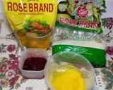 Foto langkah ke 1 dari resep Pancake buah naga.