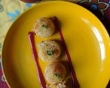 स्टीम्ड आलू सूजी स्नैक्स (Steamed aloo suji snacks recipe in Hindi) रेसिपी चरण 9 फोटो
