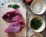 Foto del paso 3 de la receta: Filete al perejil con papas rústicas