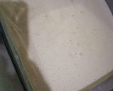 A picture of step 4 of Turkish Milk cake.