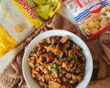 Foto langkah ke 6 dari resep Isian Bacang Ketan Ayam dan Jamur Shiitake.