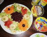 Une image de l'étape 2 de Œuf mimosa salade 🥗😋.