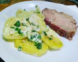 Foto del paso 3 de la receta: Bondiola & Papas con Crema al Verdeo