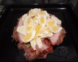 Foto del paso 3 de la receta: Pan de carne con panceta y huevos