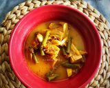 Foto langkah ke 4 dari resep Sayur Lodeh Tewel Kacang Panjang.