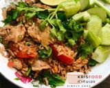 รูปขั้นตอนการทำที่ 6 ของ ข้าวผัดรถไฟ
