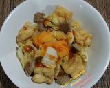 Foto langkah ke 4 dari resep Cap Cay Saos Bologness Tahu Susu.