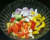 A picture of step 2 of Mexican Beans Salad.