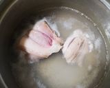 A picture of step 1 of Fujian Pork Stew or Hong Ba.