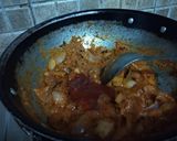 A picture of step 10 of Masala paneer Kathi roll.