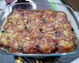 Une image de l'étape 4 de Roulés d'aubergines farcies.