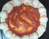صورة لخطوة 4 من وصفة بيتزا 🍅🍕🧀🌶🍕🧀🌶🍕