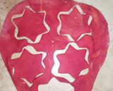 A picture of step 16 of Jali shape chicken bared.