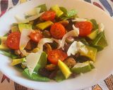 Foto del paso 5 de la receta: Ensalada de Espinacas y Champiñones muy Colorida