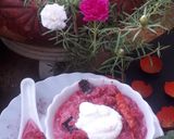 A picture of step 4 of Beetroot pachadi(Beetroot raita).