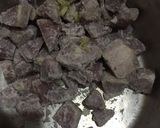 A picture of step 1 of Nduma porridge.
