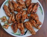 A picture of step 3 of Chicken Honey Wings.