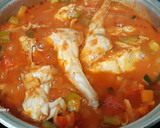 Foto del paso 4 de la receta: Conejo con pisto (todo en crudo)