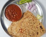 A picture of step 8 of Chana Masala.