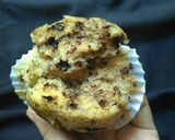 Foto langkah ke 8 dari resep Muffin Pisang Tanpa Telur (Panggang & Kukus).