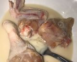 A picture of step 3 of Chicken broast with egg roll.