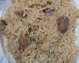 A picture of step 6 of Mutton Pulao.