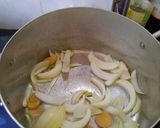 Hình bước làm 5 của món Lẩu chao khoai môn