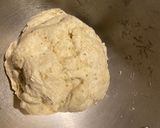 A picture of step 2 of Radhaballavi (stuffed puris).