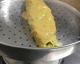 A picture of step 7 of Cabbage leaf vadi.