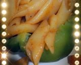 A picture of step 5 of Red sauce pasta.