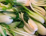Foto del paso 3 de la receta: Pak choi (col china) en salsa de ostras