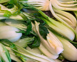 Foto del paso 3 de la receta: Pak choi (col china) en salsa de ostras