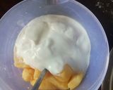 Foto langkah ke 2 dari resep Proll Tape Toping keju kismis.