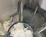 Hình bước làm 1 của món Bánh cuốn nóng từ cơm nguội