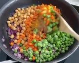 A picture of step 1 of Chickpeas Samosa.