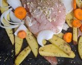 Foto del paso 1 de la receta: Rico pollo al horno CON PAPAS Rústicas