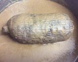 Foto del paso 3 de la receta Redondo de ternera rellena de anacardos y pipas de calabaza con salsa especial