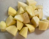 Foto del passaggio 1 della ricetta Polpo in umido con patate alla giapponese 🐙